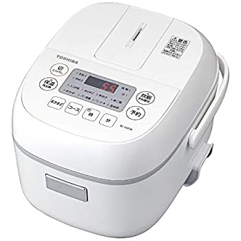 【未当てはめる】【中古】東芝 パソコンジャー炊飯器（3合炊き） 白いことTOSHIBA RC-5MFM-W