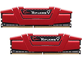 【中古-非常に良い】【輸入･日本仕様】G.SKILL 32GB (2 x 16GB) Ripjaws Vシリーズ DDR4 PC4-24000 3000MHz 288ピン デスクトップメモリーモデル F4-3000C16D-32GVRB