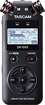 【中古】TASCAM タスカム - USB オーディオインターフェース搭載 ステレオ リニアPCMレコーダー DR-05X|ムジカ&フェリーチェ店