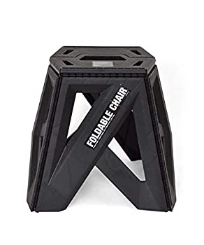 【未使用】【中古】b.c.l フォーダブルチェア 39cm ブラック ブラック W座面:29 最大幅:42.6&times;D座面:20 最大幅:33&times;H39cm 踏み台 フォーダブルチェア 折りたたみ ア｜ムジカ＆フェリーチェ店