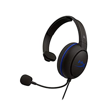 【未使用】【中古】HyperX Cloud Chat 片耳 ヘッドセット 123g超軽量 在宅勤務 ビデオ会議 ボイスチャット 左耳でも右耳でも着用可能 PS5/PS4/PC 2年保証 HX-HSCCHS｜ムジカ＆フェリーチェ店