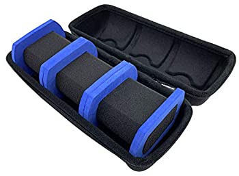 【中古】【輸入品・未使用】CASEBUDi XL トリプルウォッチ トラベルケース | タフプロテクション ストレージ ジッパー 3腕時計 | バリスティックナイロン (ブラック)