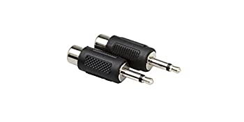 【未使用】【中古】Hosa GRM-114 RCAメス-モノラルミニオス 変換アダプター 2個パック