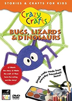 【中古-非常に良い】Crazy Crafts: Bugs Lizards & Dinosaurs [DVD]