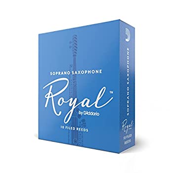 【中古-非常に良い】D'Addario WoodWinds ダダリオ リード ソプラノサックス用 ROYAL RIB1035 [硬さ:3.5] 10枚入り 【国内正規品】