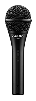 【中古】AUDIX (オーディックス) ボーカル向け ダイナミックマイク スイッチ付き ハイパーカーディオイド OM3S 【国内正規品】