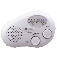 【中古】TOSHIBA 申し受けるラジオ受信機 TY-JR10-W