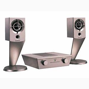 【中古-人並み外れたに好いたらしい】SONY アクティブスピーカーシステム OZ SRS-Z1