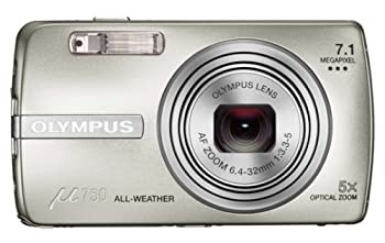 【中古-非常に良い】OLYMPUS デジタルカメラ μ750 スターリーシルバー μ-750 SLV