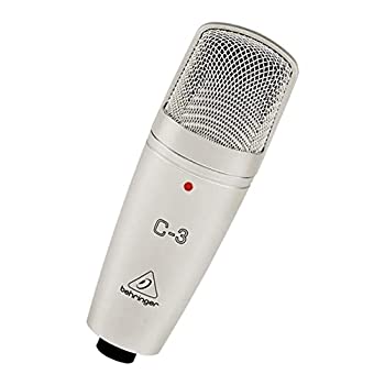 【中古-非常に良い】ベリンガー コンデンサーマイク ボーカル 楽器 指向性切り替え C-3