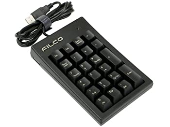 【中古-非常に良い】FILCO Majestouch TenKeyPad USBテンキーパッド独CherryMX茶軸スイッチ ブラック FKB22MB