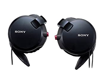 【中古】ソニー ヘッドホン MDR-Q68LW : コード巻き取り式 薄型耳かけスタイル ブラック MDR-Q68LW B [並行輸入品]