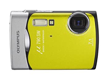 【未使用】【中古】OLYMPUS 防水デジタルカメラ μ790SW (ミュー) リーフグリーン μ790SWGRN