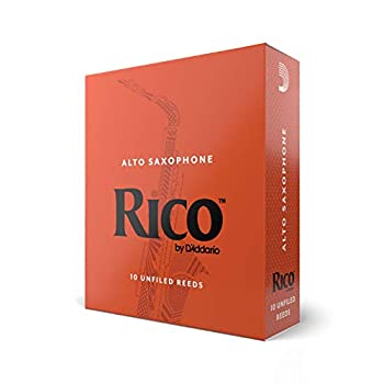 【中古-非常に良い】D'Addario WoodWinds ダダリオ リード アルトサックス用 RICO RJA1020 [硬さ:2.0] 10枚入り 【国内正規品】