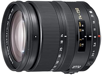 【未使用】【中古】パナソニック 望遠ズームレンズ フォーサーズ用 ライカ D VARIO-ELMAR 14-150mm ASPH. XSM. MEGA O.I.S. L-RS014150