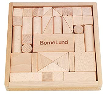 【未使用】【中古】ボーネルンドオリジナル (BorneLund Original) オリジナル積み木 S 【積み木のほん付】 1歳頃 BZID003|ムジカ&フェリーチェ店