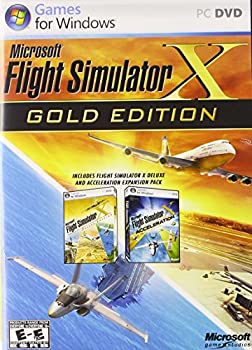 【未当てはめる】【中古】Flight Simulator X Gold Edition