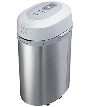 【中古-非常に良い】パナソニック 家庭用生ごみ処理機 温風乾燥式 6L シルバー MS-N53-S