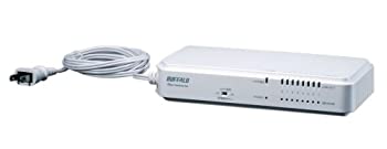 【中古-非常に良い】BUFFALO レイヤー2 ノンインテリジェントスイッチ 8ポート BS-G2108UR-TP 6,376円