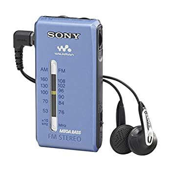 【中古-非常に良い】SONY FMステレオ/AMポケッタブルラジオ ブルー SRF-S86/L 12,599円