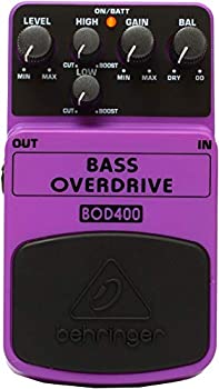【未使用】【中古】ベリンガー ベース用エフェクトペダル ベース・オーバードライブ BOD400 BASS OVERDRIVE