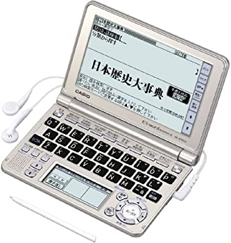 【中古-非常に良い】CASIO Ex-word 電子辞書 XD-GF6550GD シャンパンゴールド 音声対応 130コンテンツ収録 多辞書総合モデル クイックパレット付き5.7型(横117.0×縦