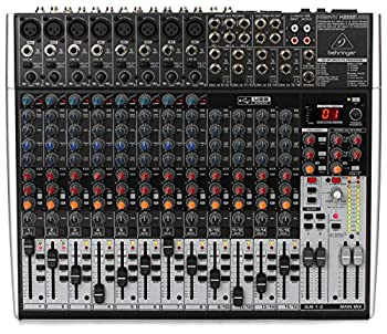 【中古】ベリンガー アナログミキサー USBオーディオインターフェース エフェクター 16ch XENYX X2222USB