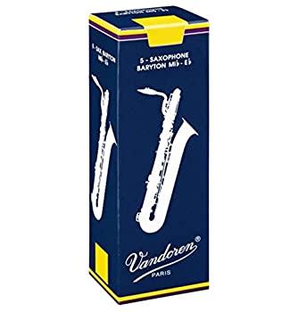 【未使用】【中古】バンドレン バリトンサックスリード トラディショナル（青箱） 2-1/2番｜ムジカ＆フェリーチェ店