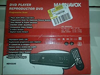 【未使用】【中古】Magnavox Mdv2100/f7 Dvd Player W/progessive Scan Zoom Slow Motion Search by Funai