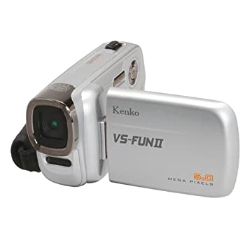 【中古-非常に良い】Kenko デジタルビデオカメラ VS-FUNII 508万画素 シルバー VS-FUN2
