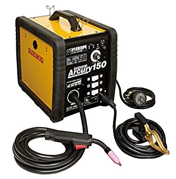 【未当て嵌める】【中古】はやりっ児電器生み出すこと(SUZUKID)ノン屁っ放り100V/200V兼用 半自動小銃溶接機 アーキュリー150N SAY-150N