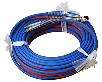 【未使用】【中古】スター電器製造(SUZUKID)細径ツインガスホース(酸素内径5φ・アセチレン内径5φ)20m ワンタッチ継手・スプリング付 W-291 34,797円