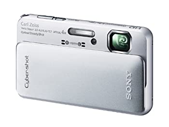 【中古-人並み外れたに好いたらしい】ソニー SONY デジタル写真機 Cybershot TX10 1620万絵素CMOS 光学ｘ4 しろがね色 DSC-TX10/S