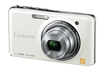 【中古-人並み外れたに似つかわしい】パナソニック デジタル写真機 LUMIX FX77 リリー白いこと DMC-FX77-W