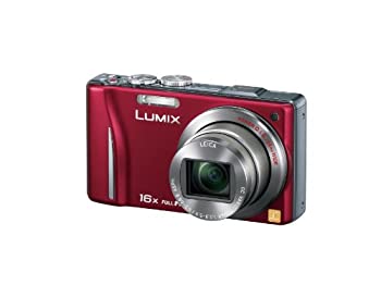 【中古-人並み外れたに好いたらしい】パナソニック デジタル写真器 LUMIX TZ20 赤いこと DMC-TZ20-R TV・オーディオ・カメラ-カメラ・ビデオカメラ・光学機器