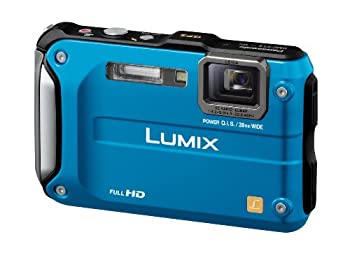 【中古-人並み外れたに似つかわしい】パナソニック デジタル写真機 LUMIX FT3 スプラッシュ青み DMC-FT3-A