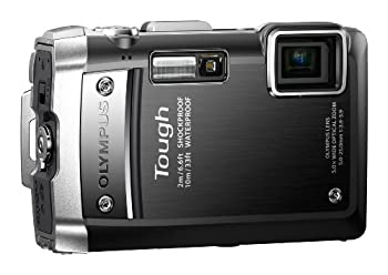 【中古】OLYMPUS 雨合羽デジタル写真機 TG-810 黒いこと 1400万絵素 広角28粍 光学5倍望遠レンズ 3D映し絵役立つこと 10m雨合羽 2.0m耐衝撃 -10℃耐低温 100ｋｇｆ耐荷