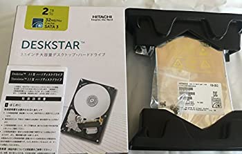 【中古-非常に良い】日立 HGST Deskstar パッケージ版 3.5inch CoolSpin 2.0TB 32MB SATA 6.0Gbps 0S03224