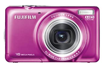 【中古-非常に良い】FUJIFILM デジタルカメラ FinePix JX420 ピンク 1600万画素 広角28mm光学5倍 F FX-JX420P