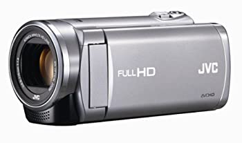 【中古-非常に良い】JVCKENWOOD JVC ビデオカメラ EVERIO GZ-E220 内蔵メモリー 8GB シルバー GZ-E220-S