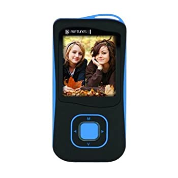 【中古-人並み外れたに好いたらしい】Riptunes MP1857 2GB MP3 and Video Player with 1.8-Inch Full Color Display (Black/blue) by Riptunes