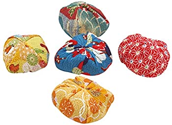 【未使用】【中古】お手玉5個 袋入 46060