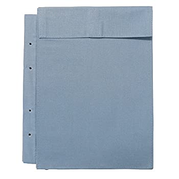 【未使用】【中古】ウチダ 布製図面袋 A4収納 4穴ハトメ無 5cmマチツキ 014-0169