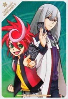 【未使用】【中古】ヴァンガード オフィシャルスリーブ 『クロノ＆伊吹(月煌竜牙)』 53枚【HG仕様】