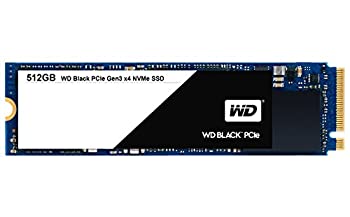 【中古-非常に良い】WD 内蔵SSD M.2-2280 / 512GB / WD Black / PCIe Gen3 NVMe / 5年保証 / WDS512G1X0C