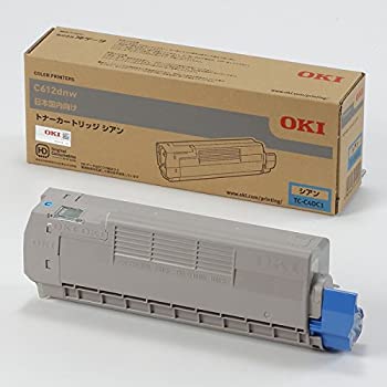 【中古-非常に良い】沖データ トナーカートリッジ シアン (C612dnw) TC-C4DC1|ムジカ&フェリーチェ店