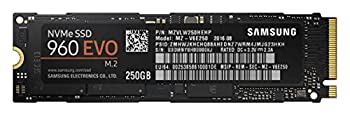 【中古-非常に良い】Samsung SSD 250GB 960EVO M.2 Type2280 PCIe3.0×4 NVMe1.2 3年保証 正規代理店保証品 MZ-V6E250B/IT|ムジカ&フェリーチェ店