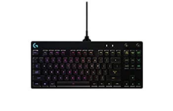【未当て嵌める】【中古】LOGITECH G PRO MECHANICAL GAMING KEYBOARD (BLACK)