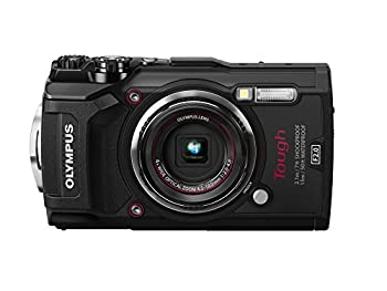 【未当て嵌める】【中古】OLYMPUS デジタル写真機 Tough TG-5 黒いこと 1200万絵素CMOS F2.0 15m 雨合羽 100kgf耐荷重 GPS+陰電子羅針儀\u0026内蔵Wi-Fi TG-5 BLK