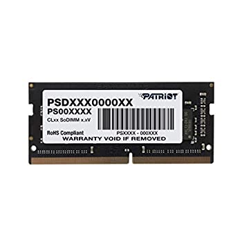 【未当て嵌める】【中古】PATRIOT パトリオット記憶装置 万覚え帳マイコン用記憶装置 DDR4 2400MHz (パソコン4-19200) 1.2V 16GB SODIMM PSD416G24002S
